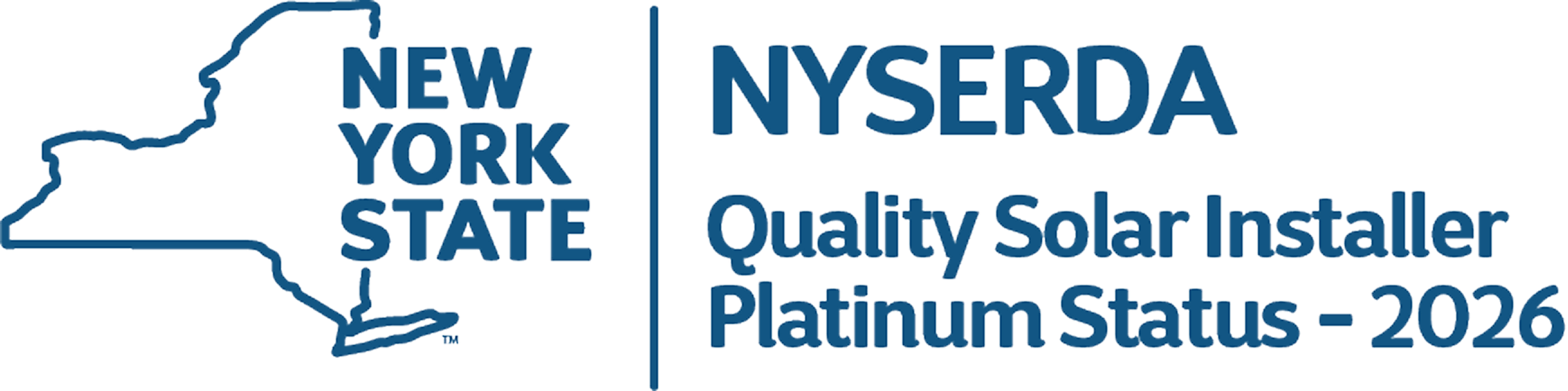 Quality Solar Installer 2026 Platinum Status badge