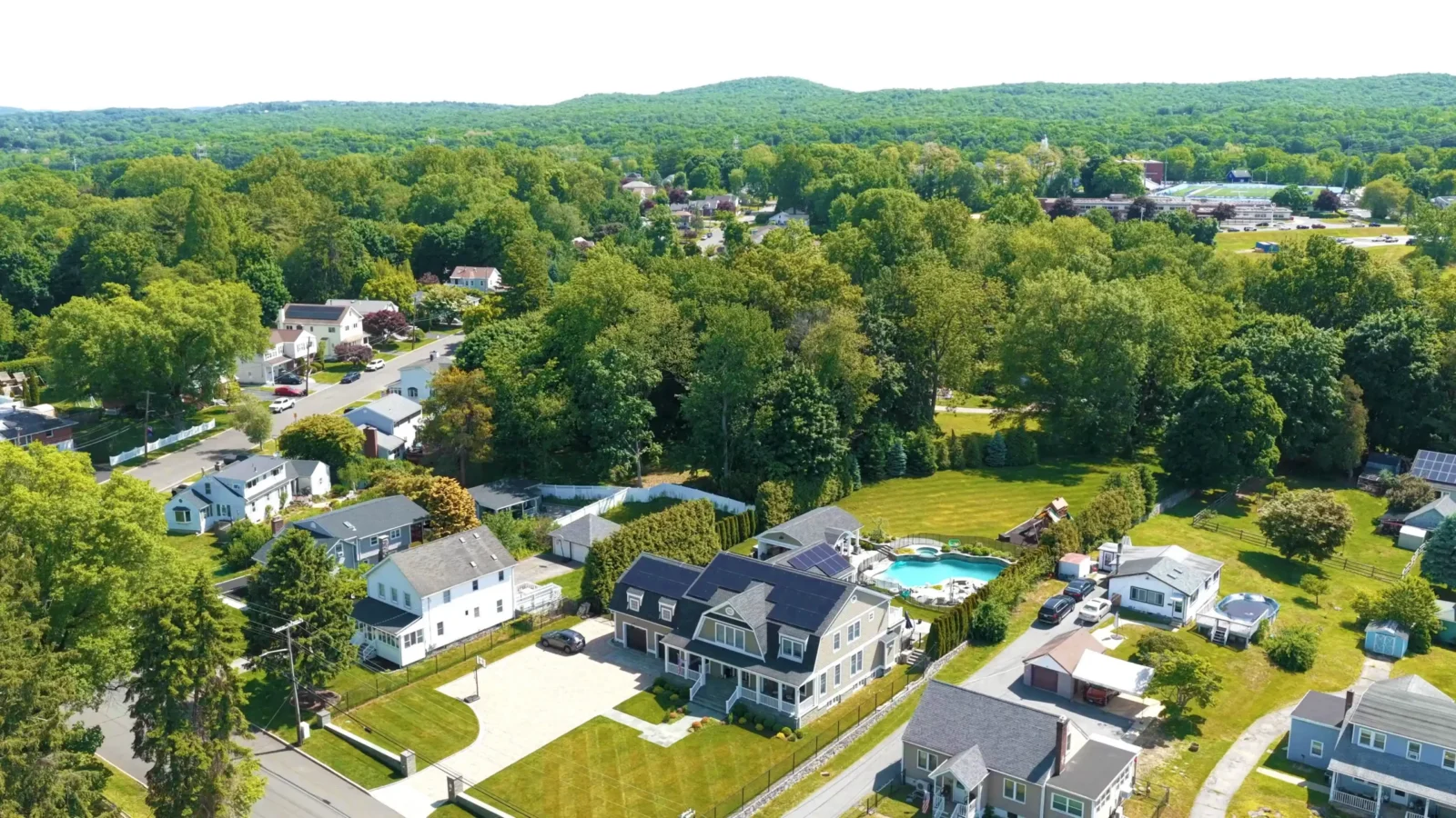 solar panels installed on a pennsylvania home