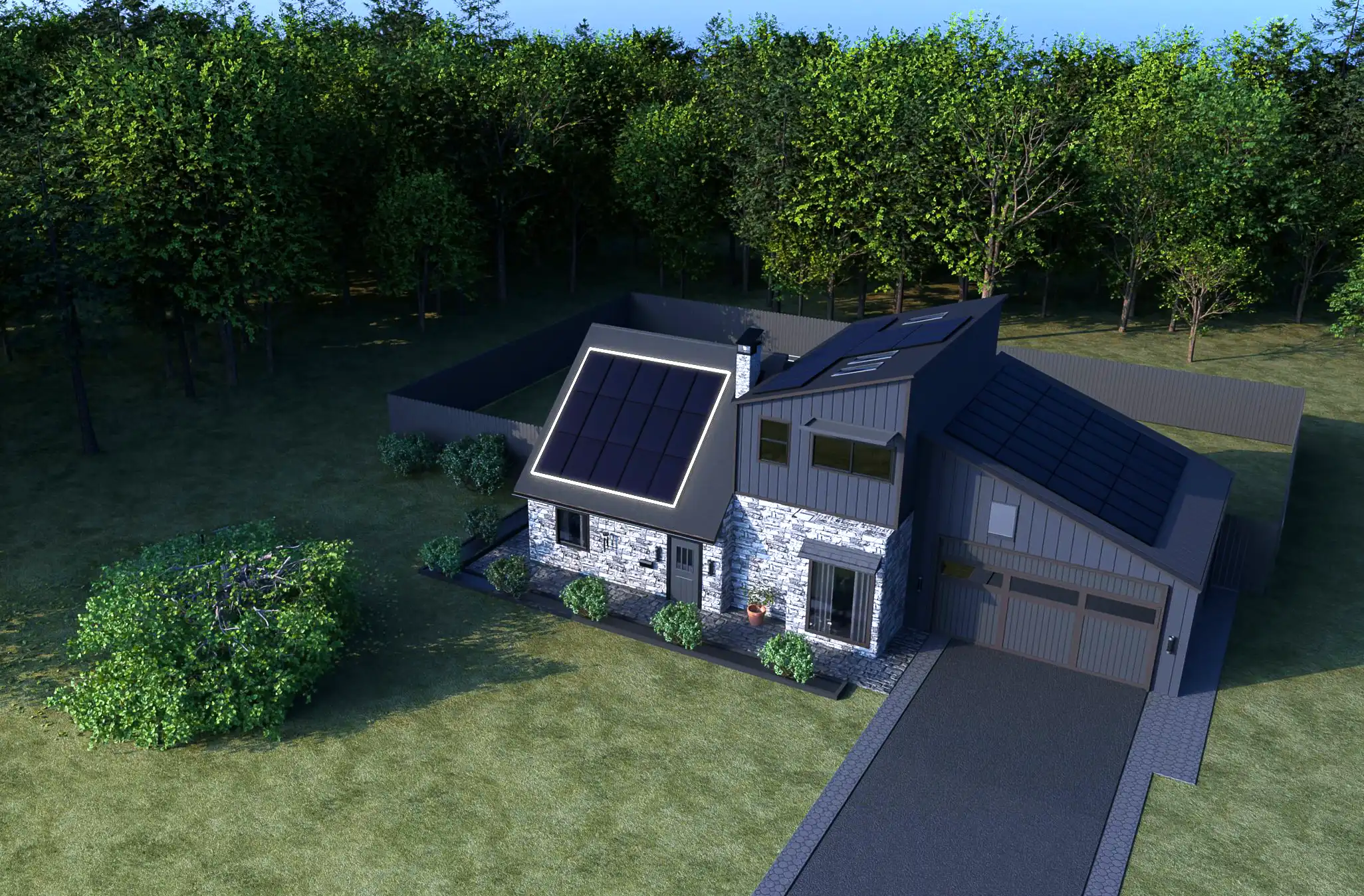 removed tree cleared up the shade on on roof and solar panels.webp
