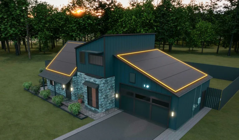 solar installation home project